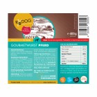 Hund Nassfutter Snacks Gourmetwurst Pferd 400g 1 Stück -2- Anifit